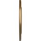 Ekena Millwork Jefferson Ceiling Medallion (Fits Canopies up to 5"), 26 1/2"OD x 3 5/8"ID x 1 1/2"P, Pale Gold CM26JEPAS - alternate 3